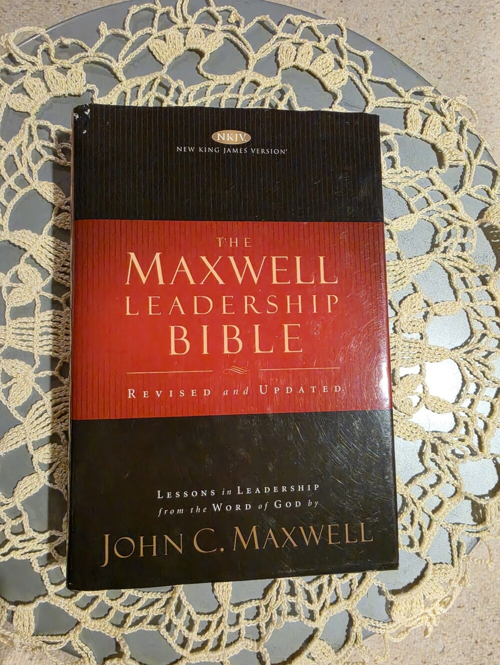 The Maxwell Leadership Bible NKJV Revised Updated John C Maxwell Hardcover